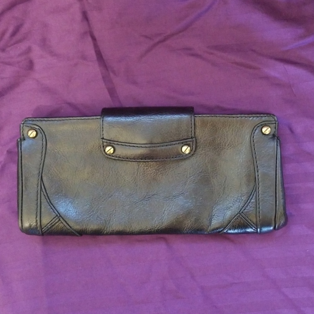 Cole Haan Leather Clutch